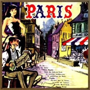 Vintage Accordion In Paris