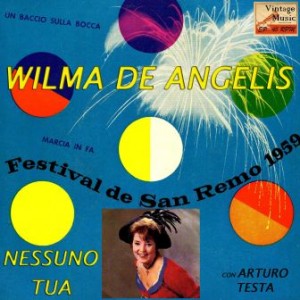 Festival De San Remo 1959, Wilma de Angelis