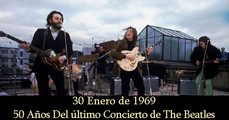 50 Años del último concierto de The Beatles