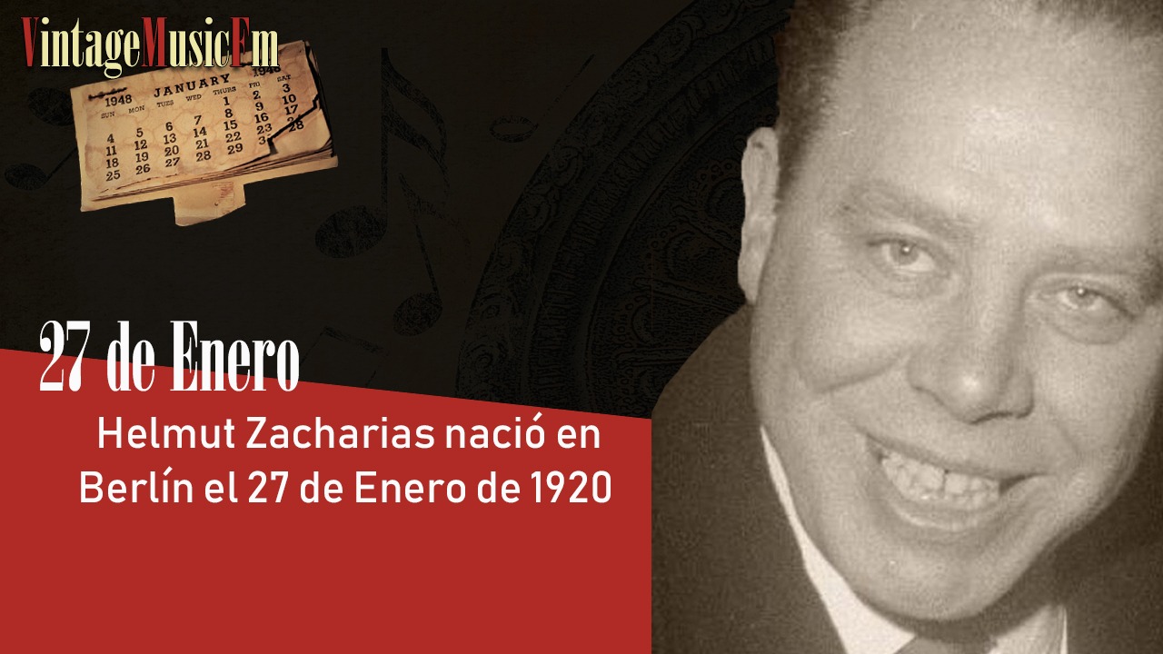 Helmut Zacharias nació en Berlín el 27 de enero de 1920
