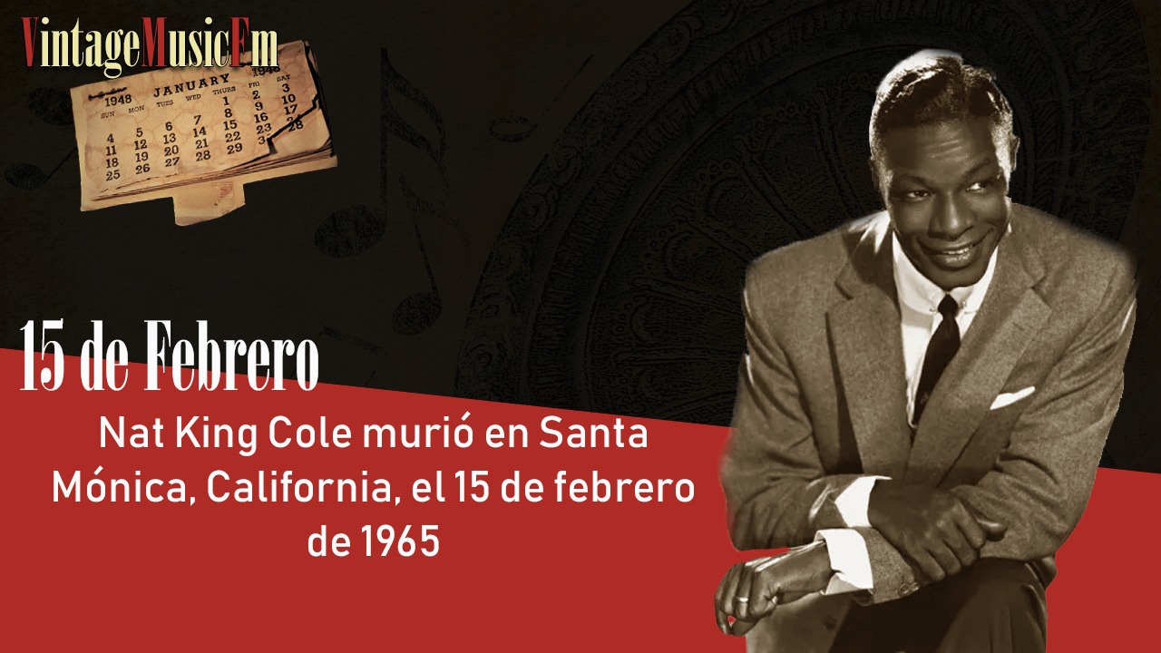 Nat “King” Cole nació en Montgomery, Alabama, Estados Unidos, el 17 de marzo de 1919