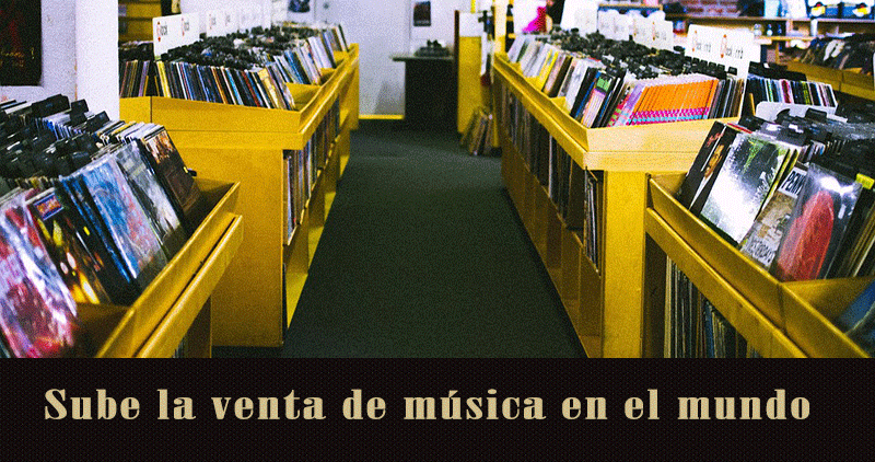 Sube la venta de música en el mundo