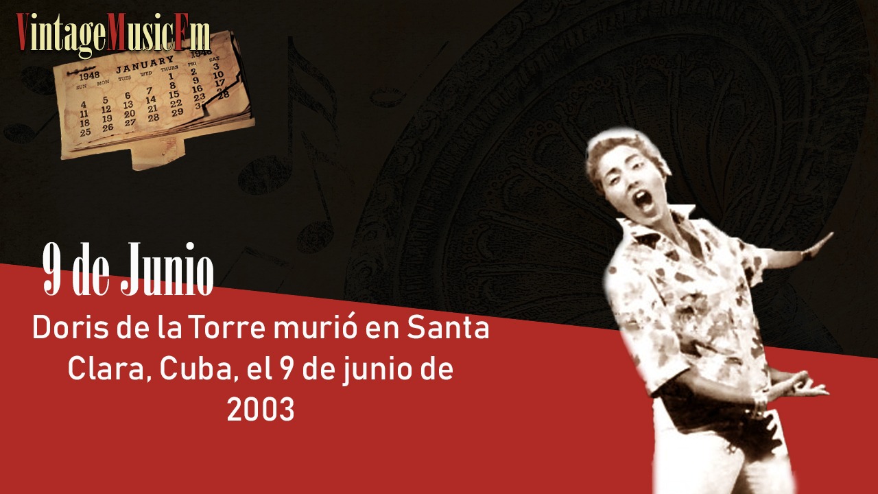 Doris de la Torre murió en Santa Clara, Cuba, el 9 de junio de 2003