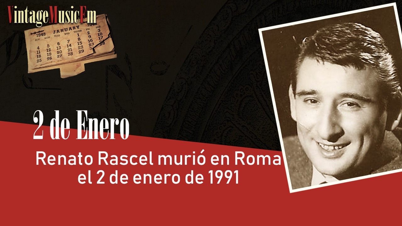 Renato Rascel murió en Roma el 2 de enero de 1991