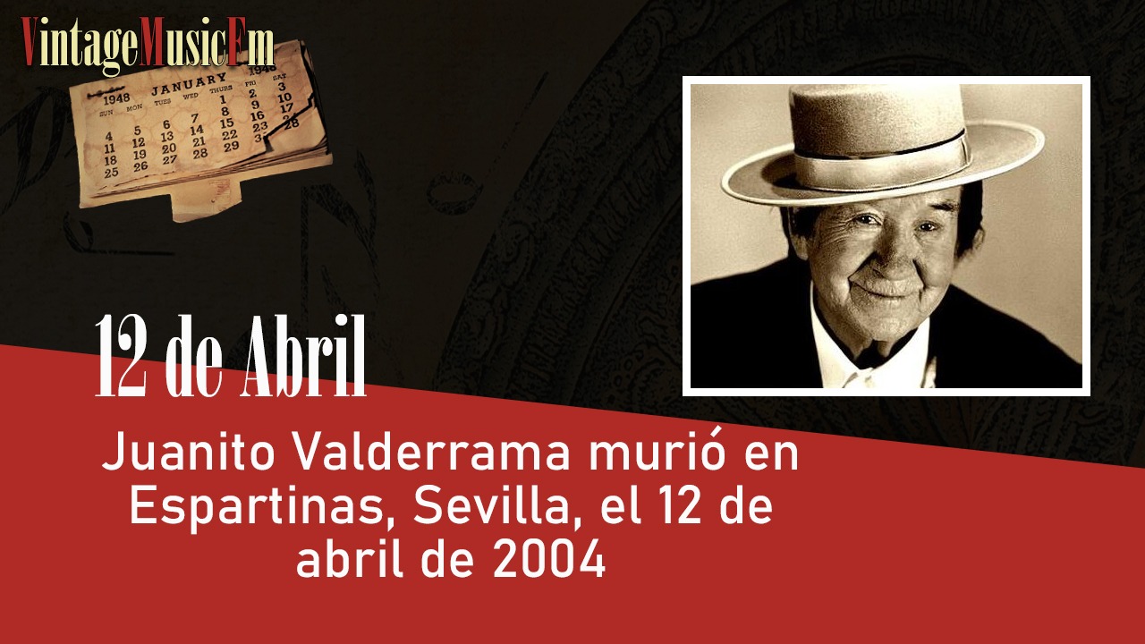 Juanito Valderrama murió en Espartinas, Sevilla, el 12 de abril de 2004