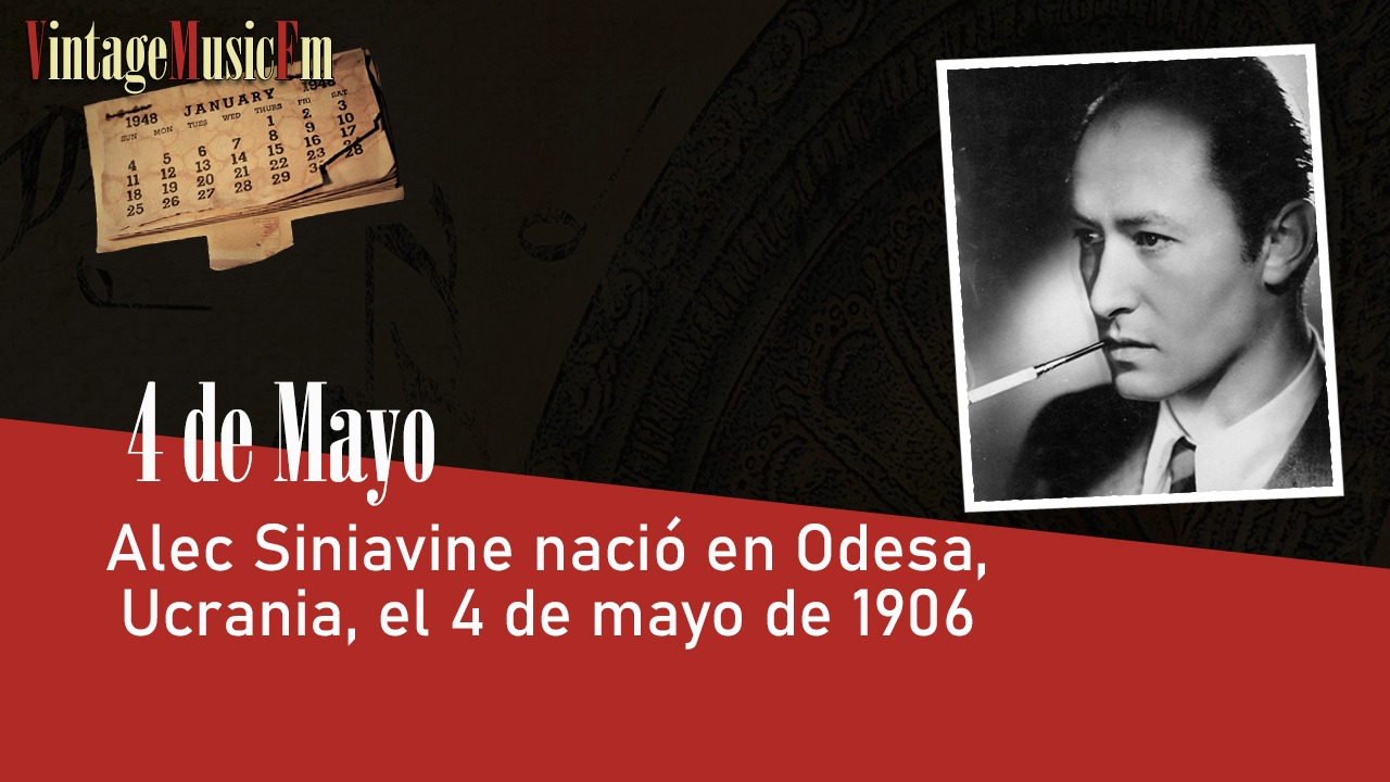Alec Siniavine nació en Odesa, Ucrania, el 4 de mayo de 1906