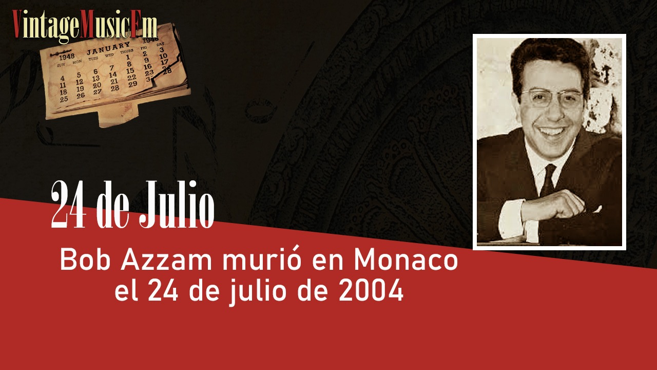 Bob Azzam nació en Beirut el 24 de octubre de 1925