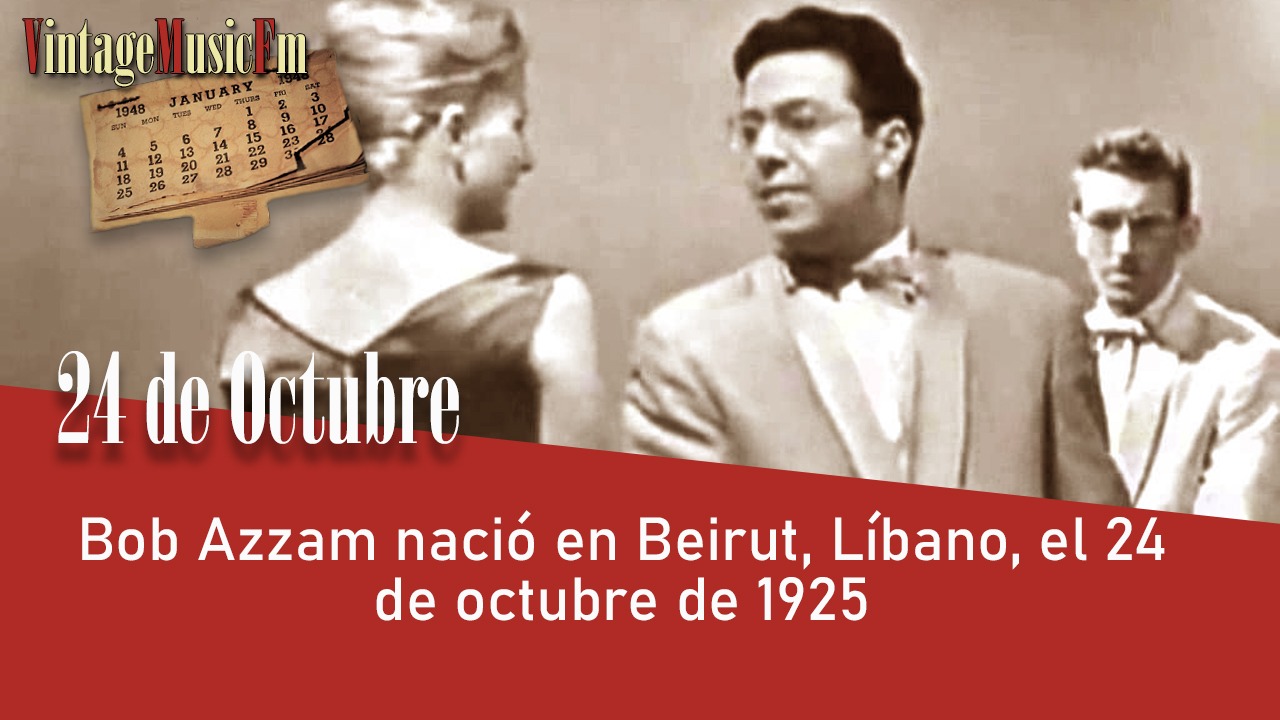 Bob Azzam nació en Beirut, Líbano, el 24 de octubre de 1925