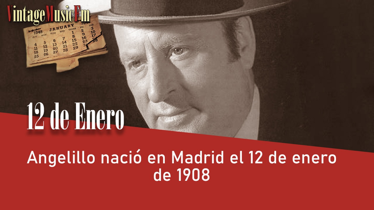 Angelillo nació en Madrid el 12 de enero de 1908