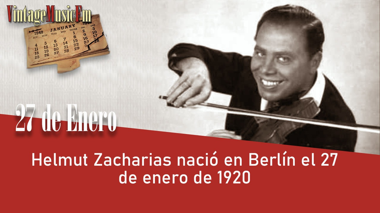 Helmut Zacharias nació en Berlín el 27 de enero de 1920