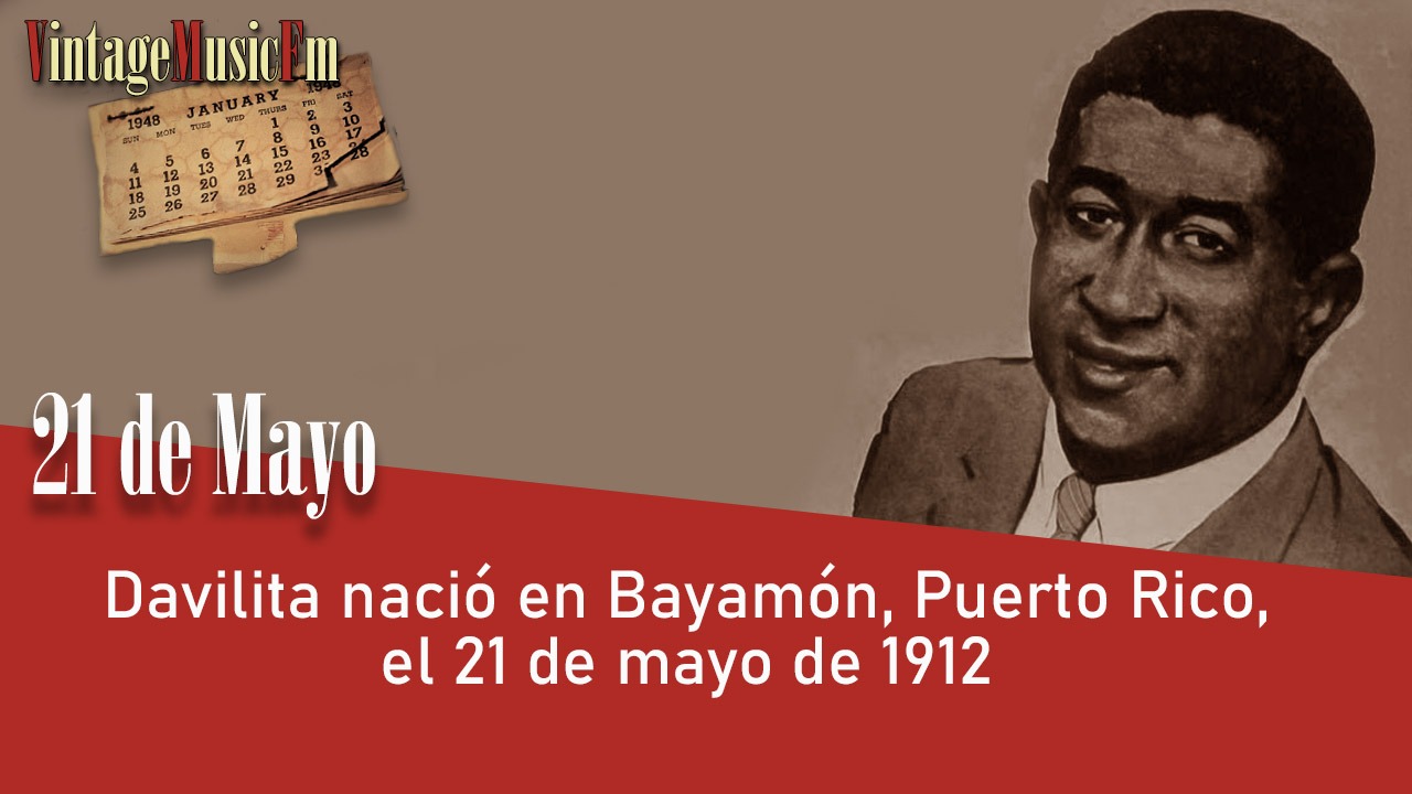 Davilita nació en Bayamón, Puerto Rico, el 21 de mayo de 1912