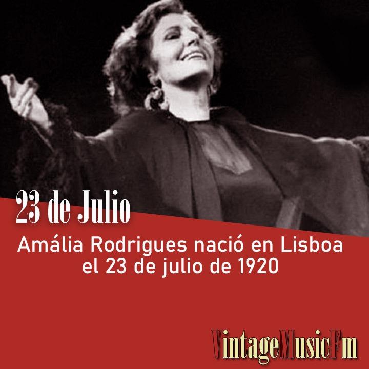 Amália Rodrigues nació en Lisboa el 23 de julio de 1920