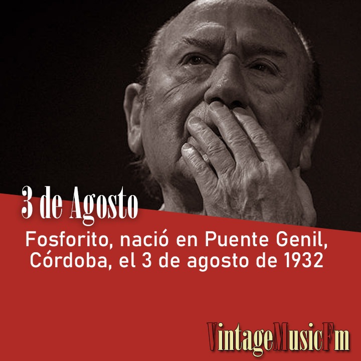 Fosforito, nació en Puente Genil, Córdoba, el 3 de agosto de 1932