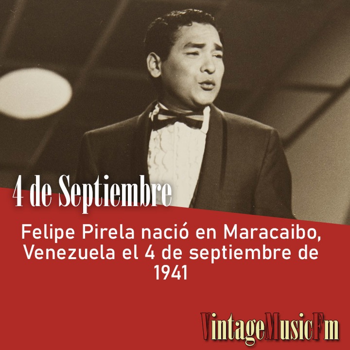Felipe Pirela nació en Maracaibo, Venezuela el 4 de septiembre de 1941