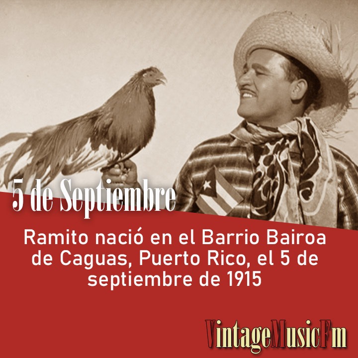 Ramito nació en el Barrio Bairoa de Caguas, Puerto Rico, el 5 de septiembre de 1915