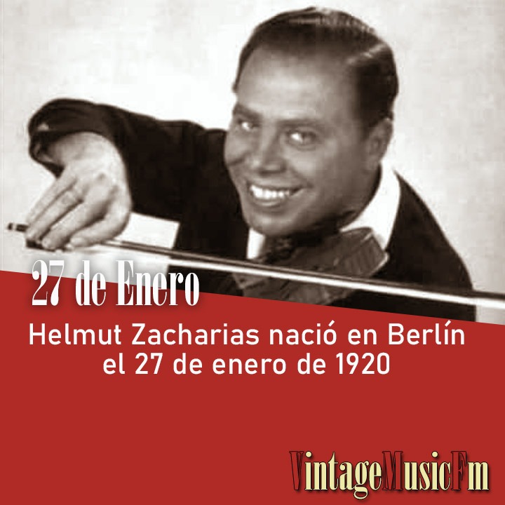 Helmut Zacharias nació en Berlín el 27 de enero de 1920