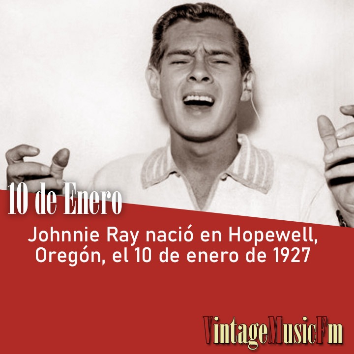 Johnnie Ray nació en Hopewell, Oregón, el 10 de enero de 1927
