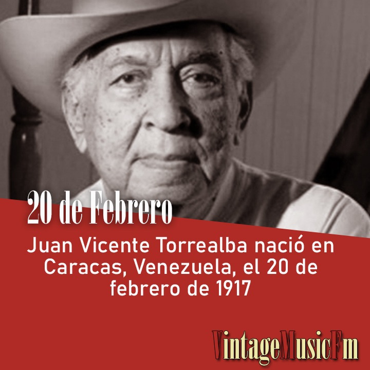 Juan Vicente Torrealba nació en Caracas, Venezuela, el 20 de febrero de 1917