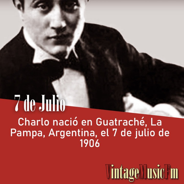Charlo nació en Guatraché, La Pampa, Argentina, el 7 de julio de 1906